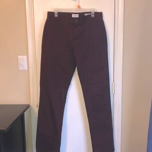 Maroon Goodfellow Chinos - 32x34